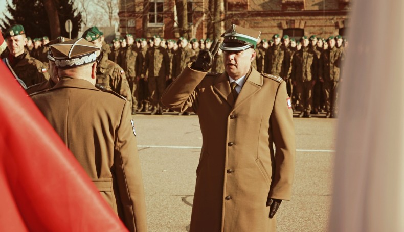 Pułkownik Paweł Gandera został nowym dowódcą 14. Pułku Przeciwpancernego w Suwałkach, fot. 14 Pułk Przeciwpancerny