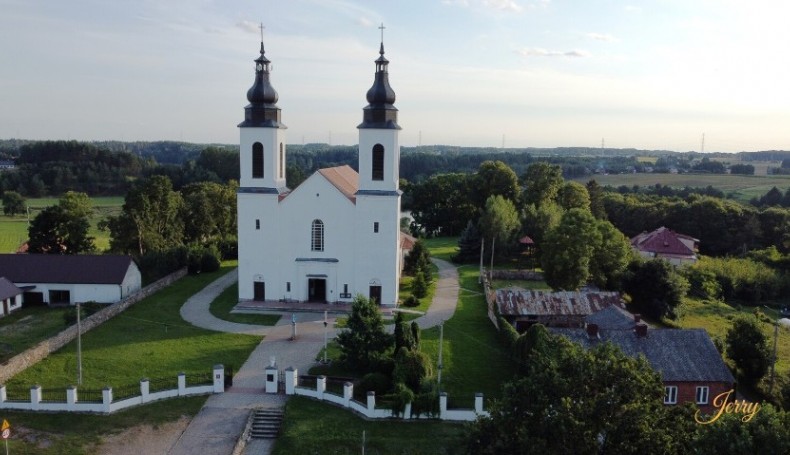 Zabytkowy kościół w Bakałarzewie, fot. UG Bakałarzewo