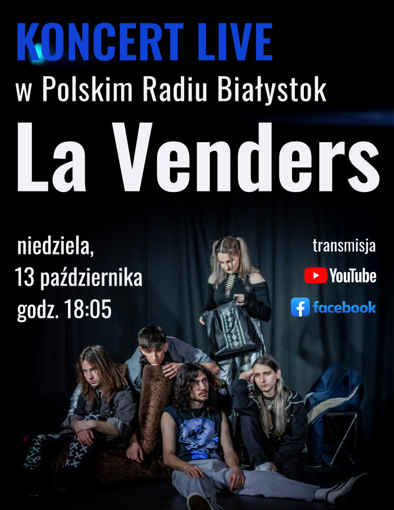 La Venders - koncert live w Polskim Radiu Białystok