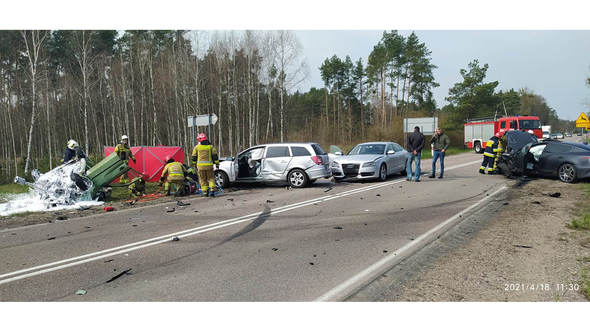 Wypadek Na Trasie Grajewo Mońki Jedna Osoba Nie żyje Sześć Jest Rannych 