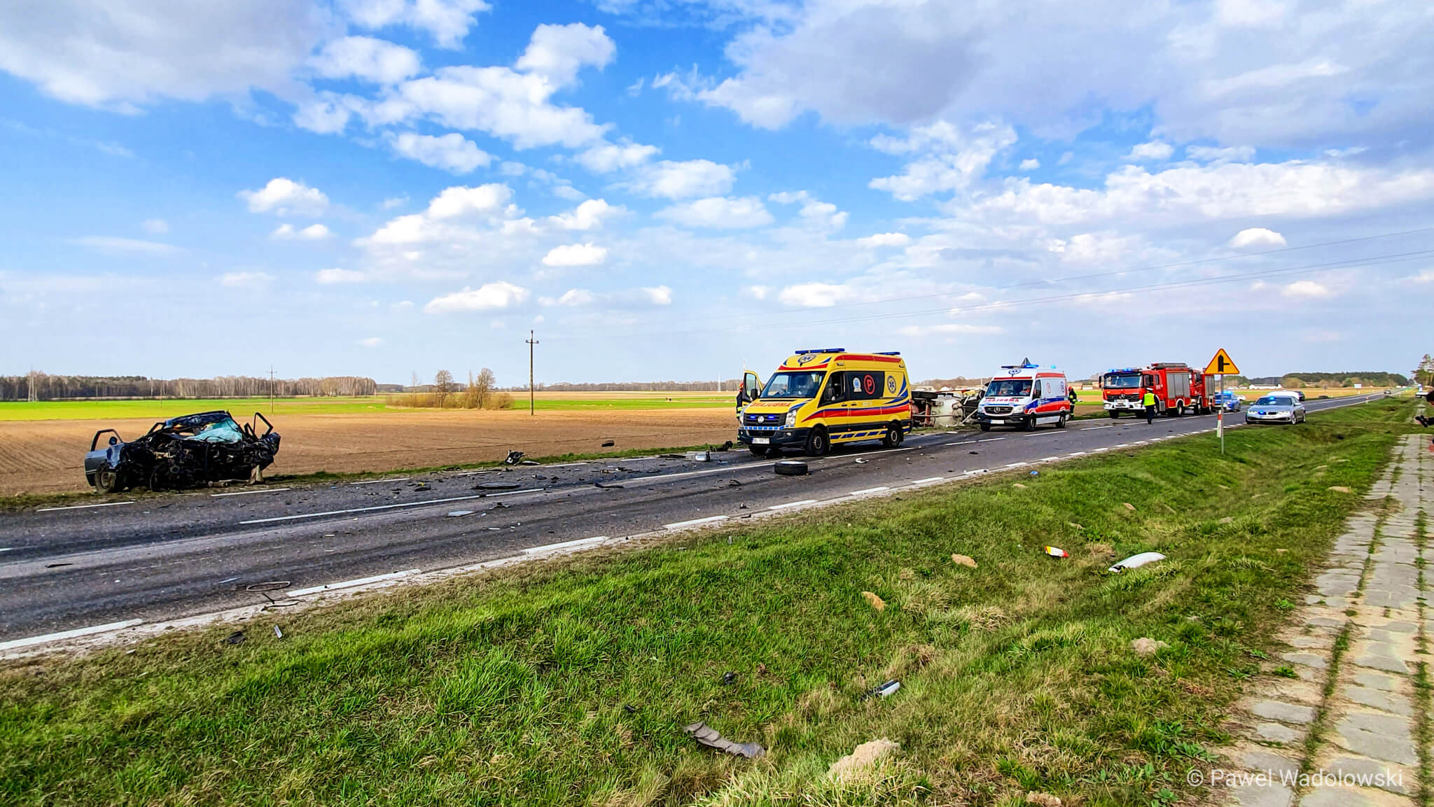 Śmiertelny Wypadek Na Trasie Łomża Ostrołęka Zdjęcia 1026