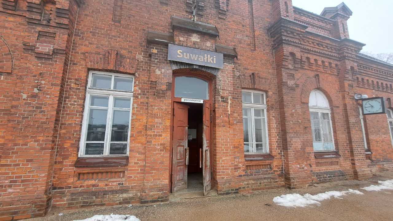 dworzec kolejowy w Suwałkach, fot. Iza Kosakowska