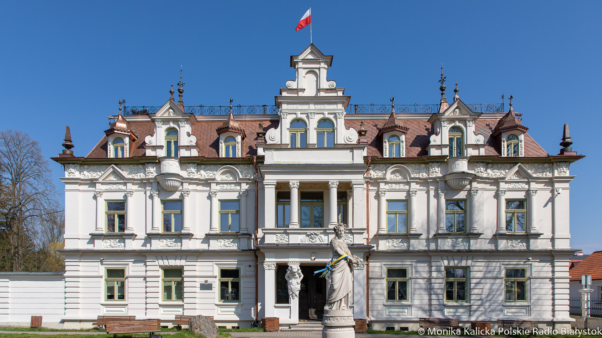 Pałac Buchholtzów, Liceum Plastyczne w Supraślu, fot. Monika Kalicka