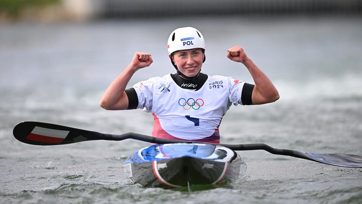 Klaudia Zwolińska wicemistrzynią olimpijską, fot. Rafał Oleksiewicz/Polski Związek Kajakowy