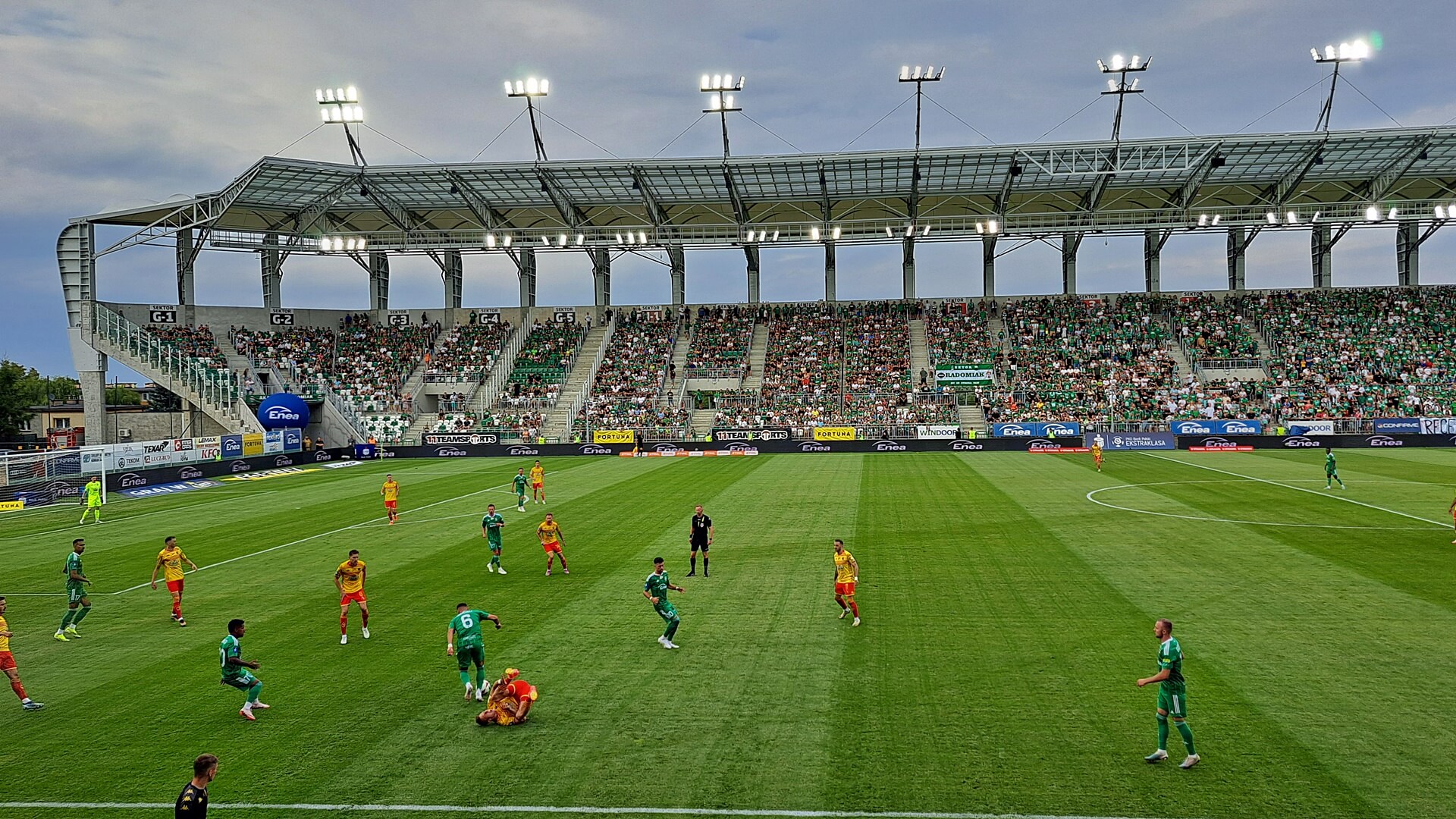 Radomiak Radom - Jagiellonia Białystok, 27.07.2024, fot. Wojciech Szubzda