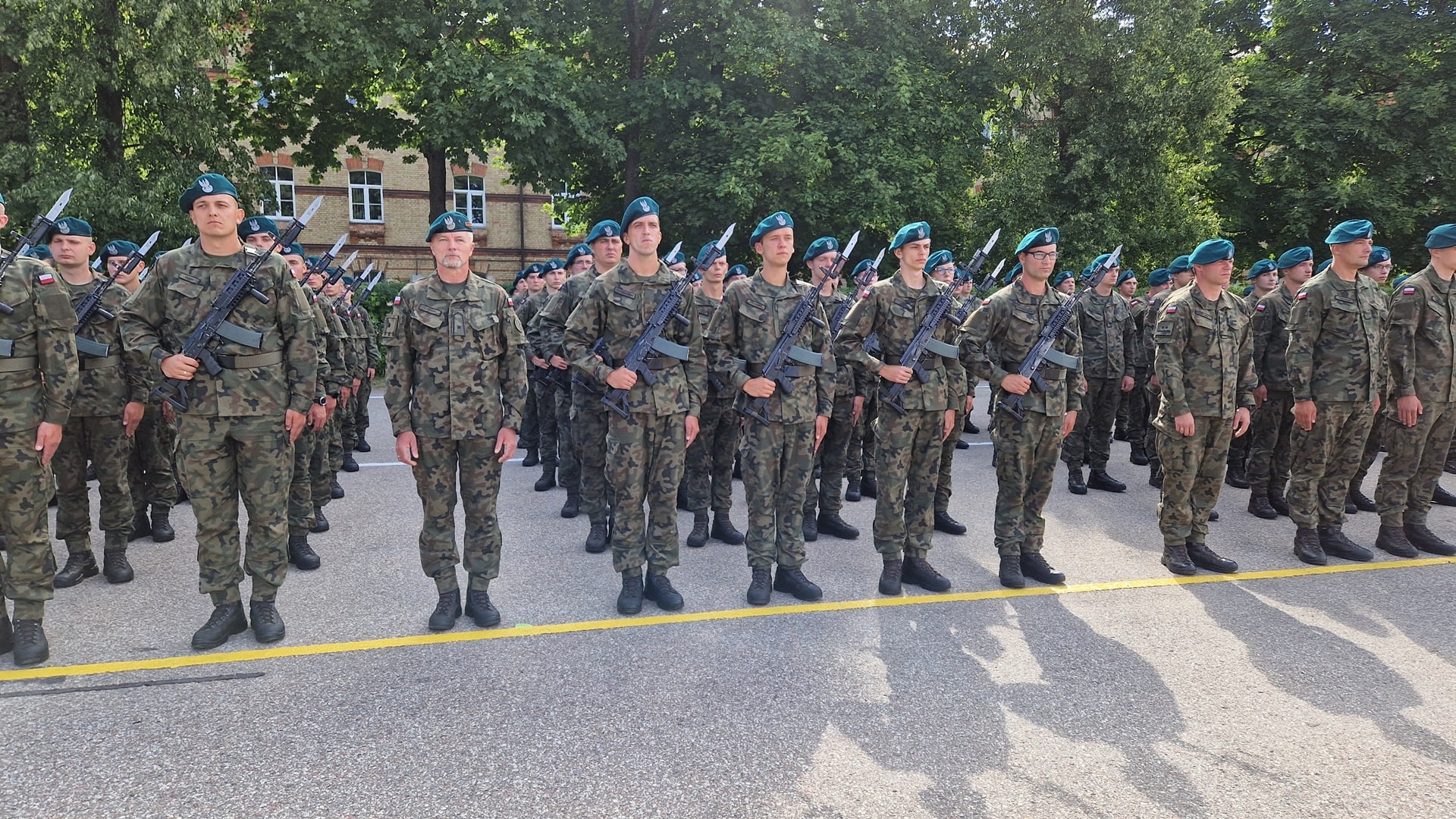 Przysięga wojskowa w Suwałkach, 6.07.2024, fot. Areta Topornicka
