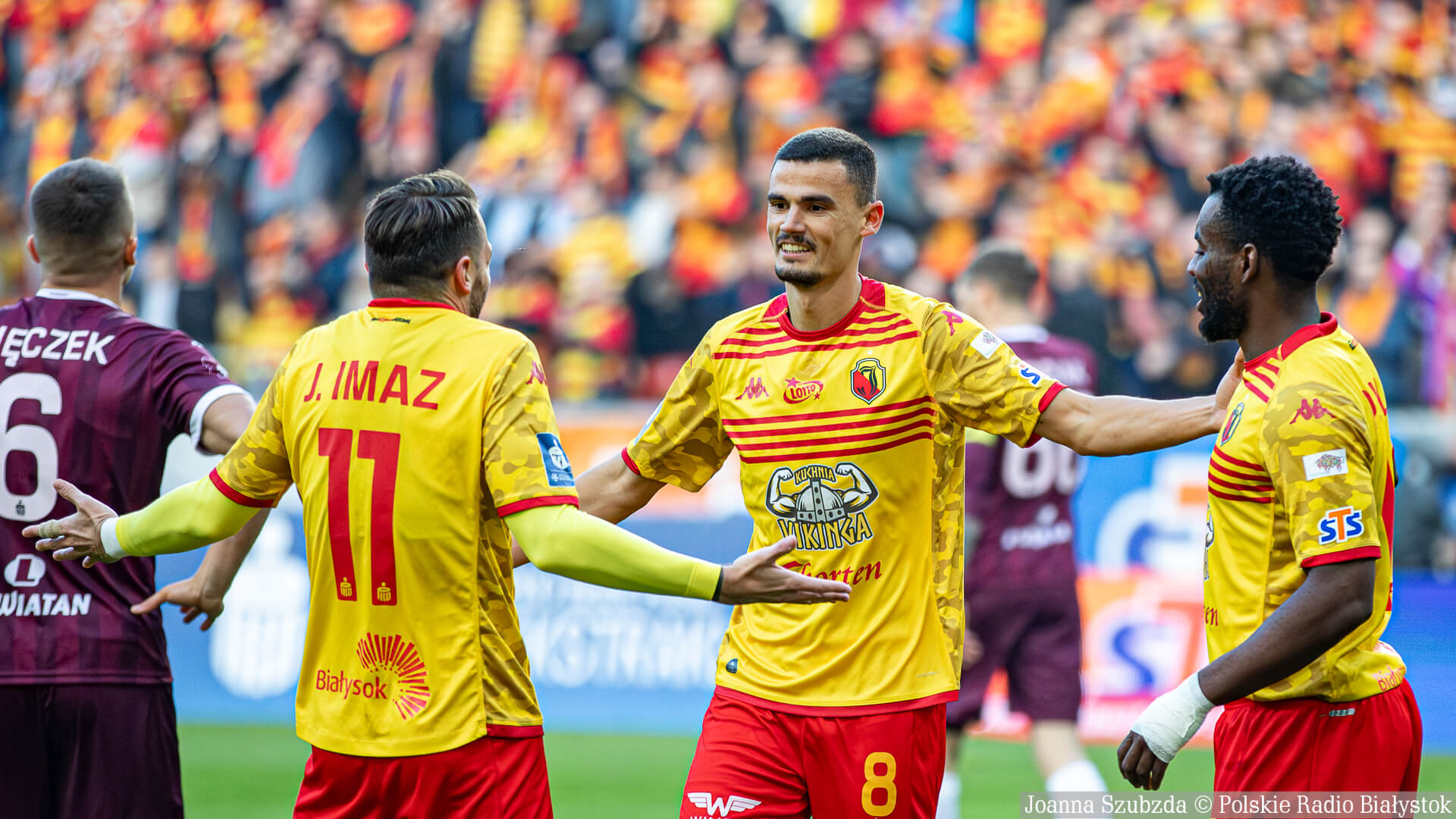 Jagiellonia Białystok wins against Korona Kielce and advances to the runner-up position