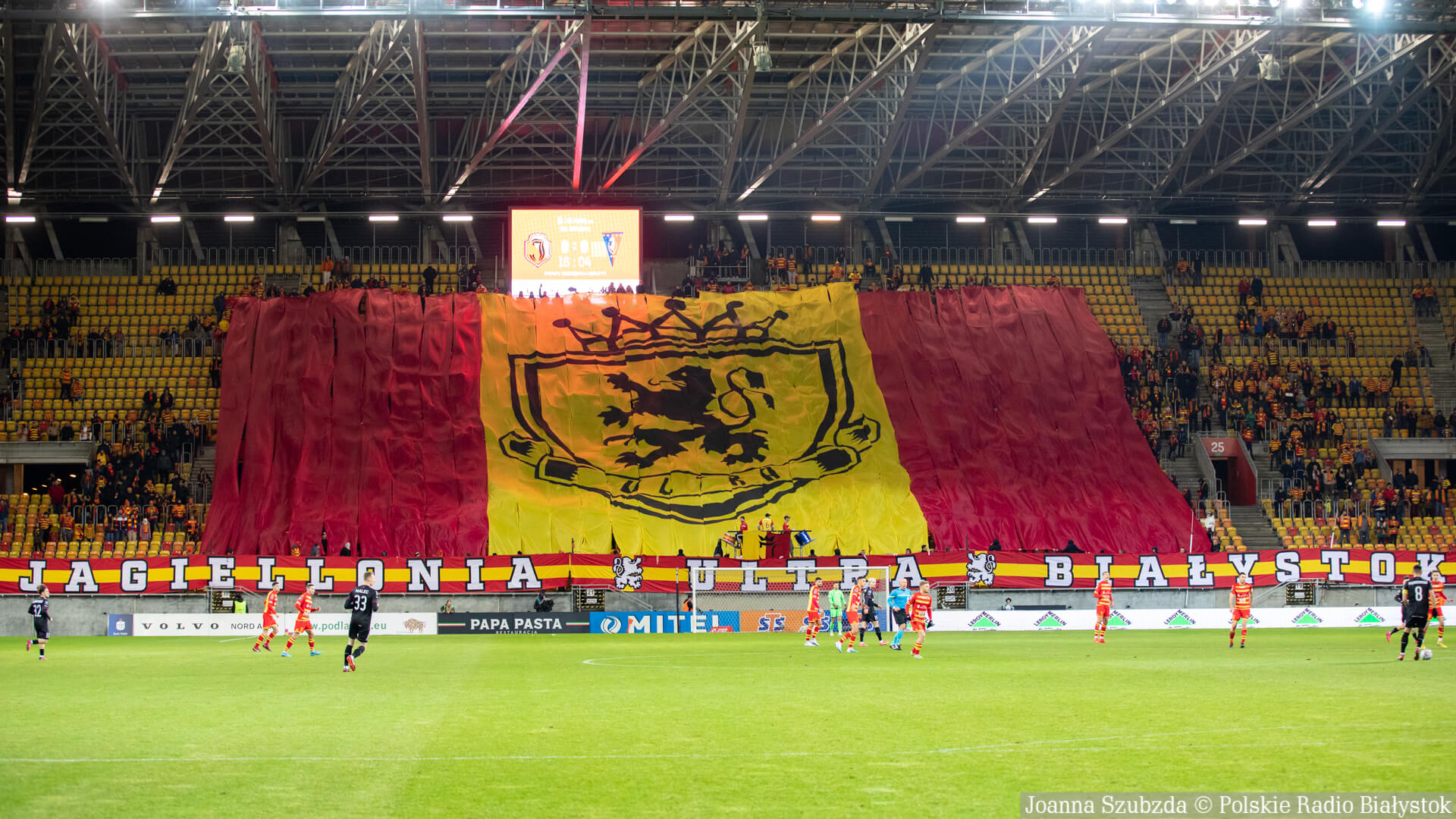 Jagiellonia Białystok - Pogoń Szczecin, 11.02.2023, fot. Joanna Szubzda