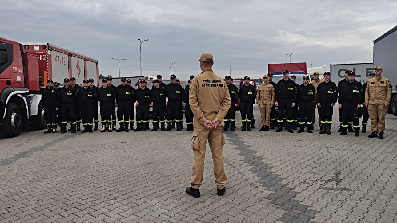 Powódź na południu Polski. Podlascy strażacy jadą pomagać powodzianom