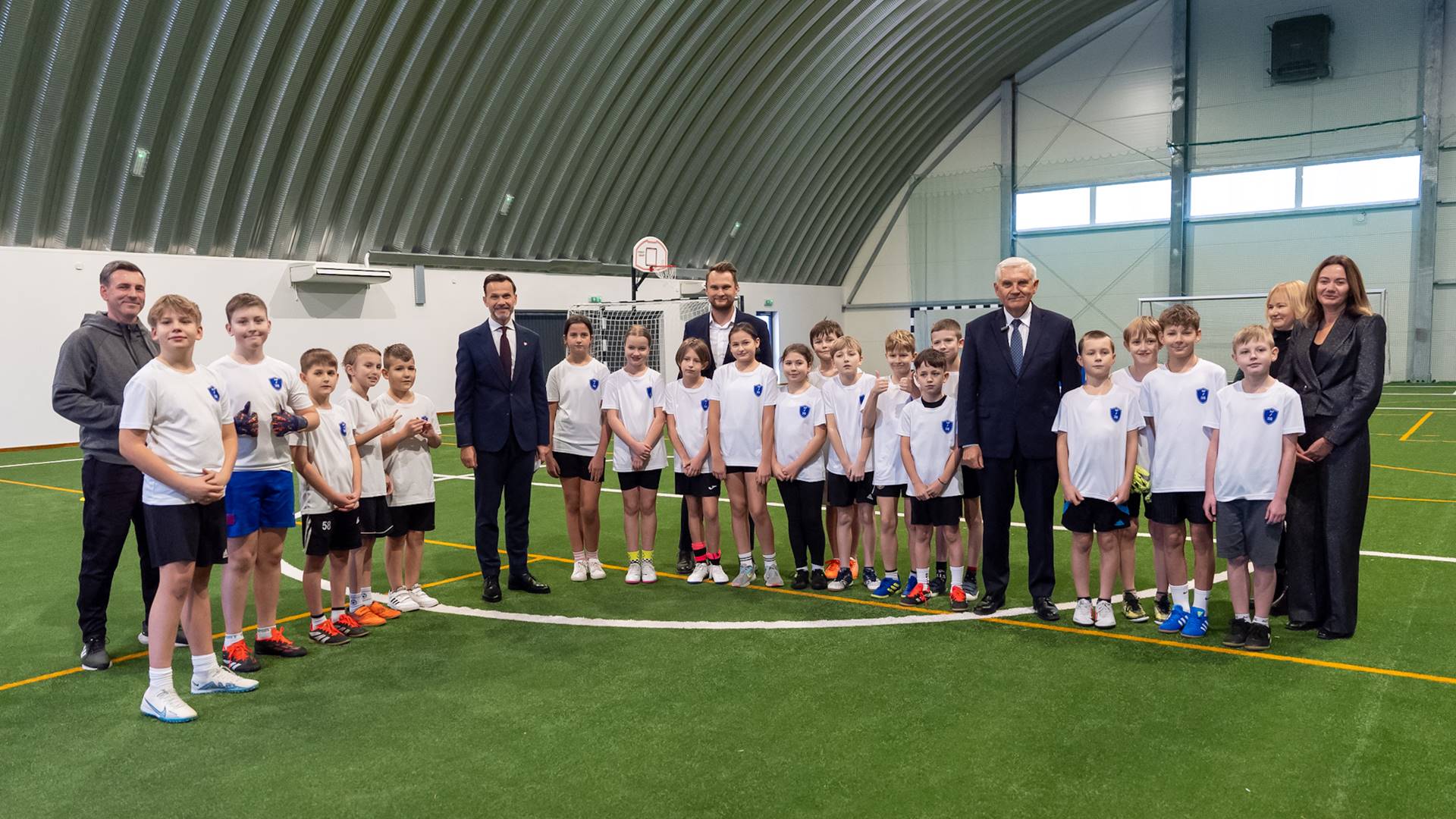 Hala przy Zespole Szkolno-Przedszkolnym nr 4 w Białymstoku, 15.01.2025, fot. Dawid Gromadzki/bialystok.pl