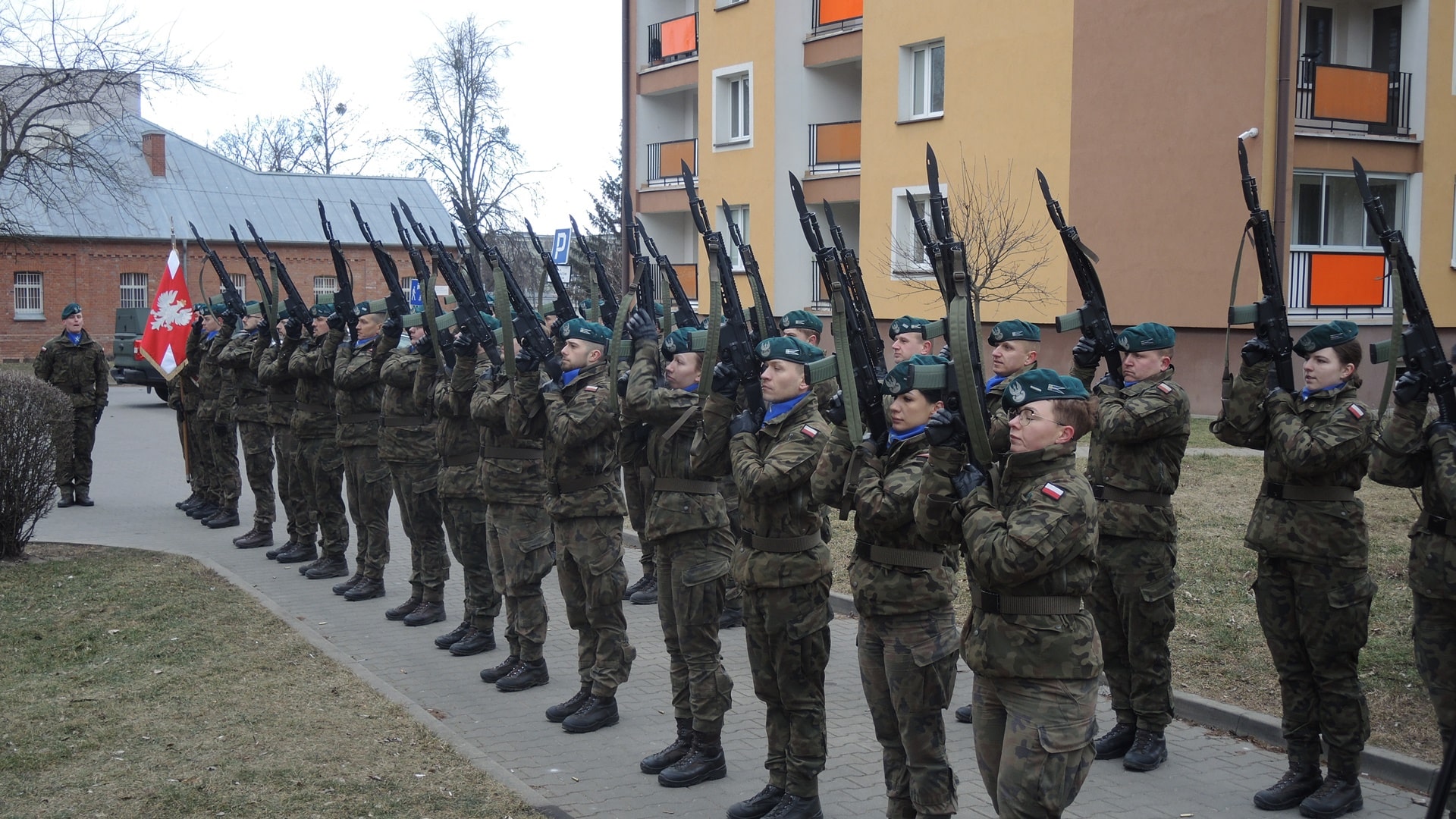 Obchody Narodowego Dnia Pamięci Żołnierzy Armii Krajowej w Łomży, 14.02.2025, fot. Adam Dąbrowski