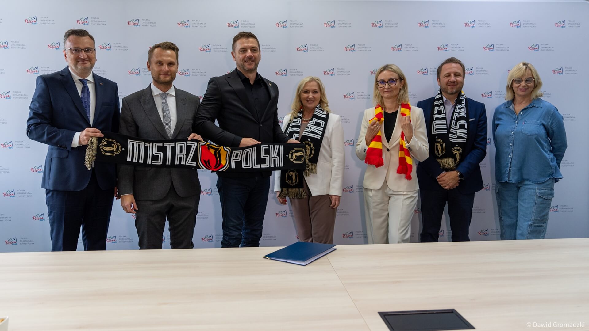 Jagiellonia będzie promowała Polskę za granicą, fot. Dawid Gromadzki/UM Białystok