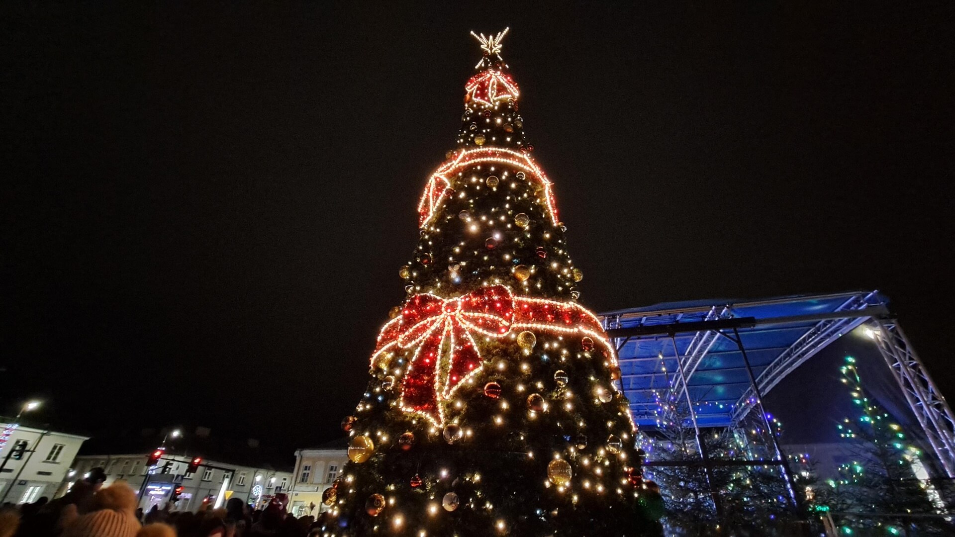 Inauguracja miejskiej choinki w Suwałkach, 6.12.2024, fot. Iza Kosakowska