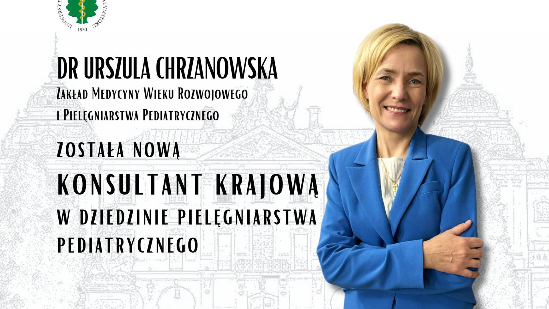 Dr Urszula Chrzanowska, 22.11.2024, źródło: umb.edu.pl