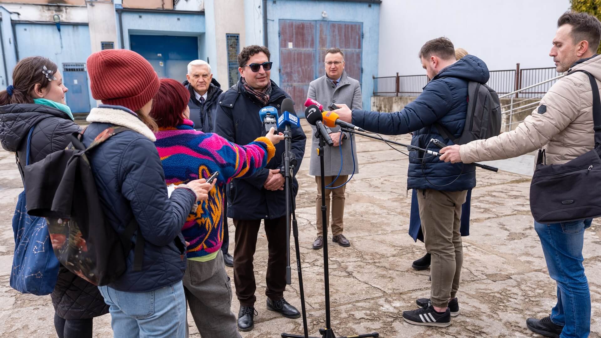 Konferencja dotycząca powstania nowoczesnego centrum twórczości artystycznej w Białymstoku, 24.03.2025, fot. Dawid Gromadzki/UM Białystok