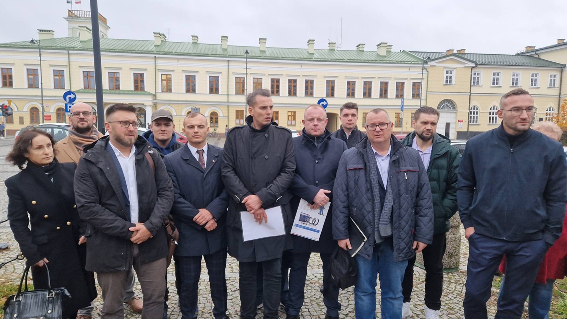 Konferencja prasowa działaczy Konfederacji, 30.10.2024, fot. Areta Topornicka