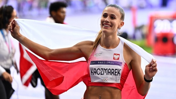 Natalia Kaczmarek, Igrzyska Olimpijskie w Paryżu 2024, fot. Łukasz Szeląg/PZLA, źródło: mat. pras.