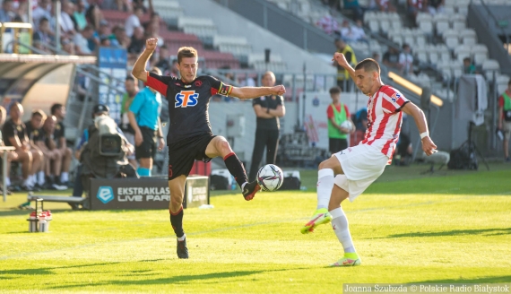 Cracovia - Jagiellonia Białystok, 21.08.2021, fot. Joanna Szubzda