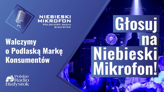 Głosuj na Niebieski Mikrofon