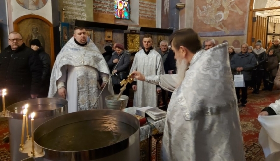 Święto Chrztu Pańskiego w cerkwi w Gródku, fot. Anna Petrovska