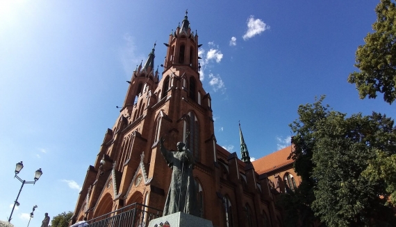 Kościół farny w centrum Białegostoku, fot. Wojciech Szubzda