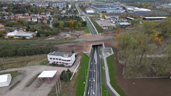 W Suwałkach otwarto ostatni odcinek Trasy Wschodniej, 15.10. 2024, fot. UM