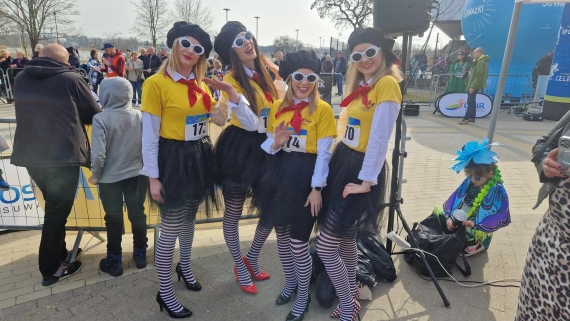 Dziesiąta edycja Miss Run w Suwałkach, 9.03.2025, fot. Areta Topornicka