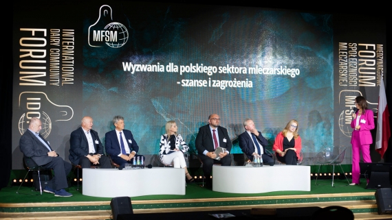 XXII Międzynarodowe Forum Społeczności Mleczarskiej w Białymstoku, 4.09.2024, fot. Barbara Sokolińska