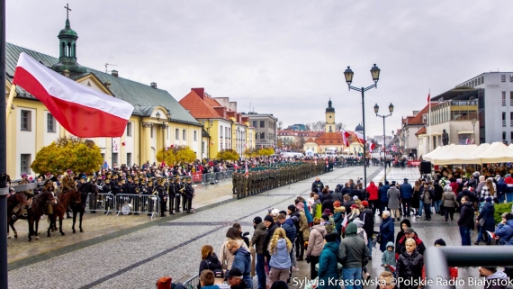 Obchody Narodowego Święta Niepodległości w Białymstoku, fot. Sylwia Krassowska