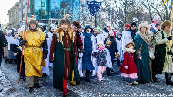 Orszak Trzech Króli w Białymstoku, fot. Sylwia Krassowska