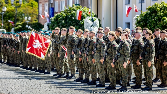 Obchody Święta Wojska Polskiego w Białymstoku, 15.08.2024, fot. Sylwia Krassowska