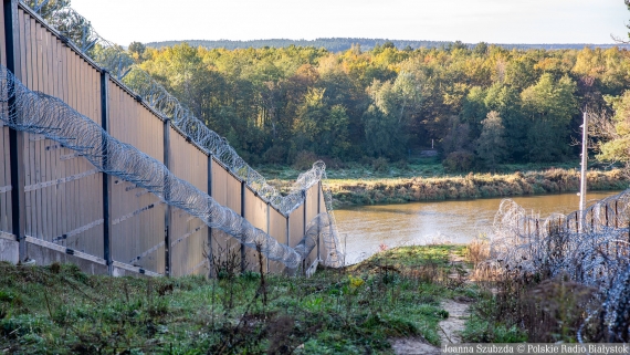 Polsko-białoruska granica, Niemirów, 17.10.2024, fot. Joanna Szubzda