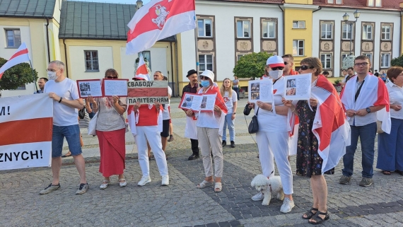 Wiec Godności w Białymstoku, 9.08.2024, fot. Marek Zabrocki