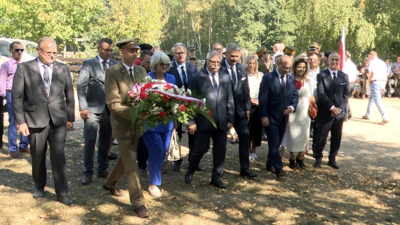 Uroczystości upamiętniające 80. rocznicę bitwy koło miejscowości Osowe Grzędy, 8.09.2024, fot. Paweł Wądołowski