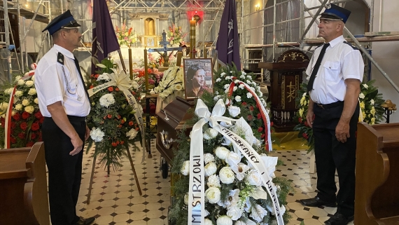 Uroczystości pogrzebowe Edwarda Redliśkiego w Juchnowcu Kościelnym, 20.07.2024, fot Dorota Sokołowska