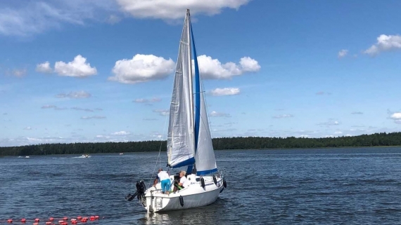 Mistrzostwa Polski Jachtów Kabinowych Augustów Cup 2024, 3-4.08, fot. Karol Prymaka