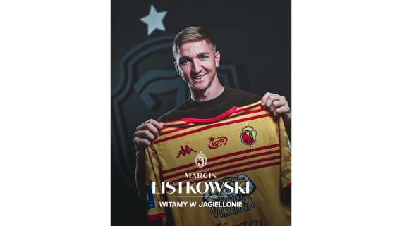 Marcin Listkowski, źródło: jagiellonia.pl