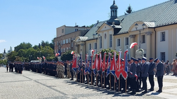 Wojewódzkie i Miejskie Obchody Święta Policji w Białymstoku, 19.07.2024, fot. Grzegorz Pilat