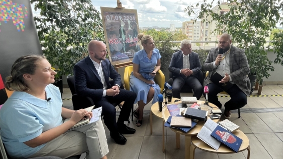 Konferencja dotycząca Narodowego Czytania 2024 w Białymstoku, 8.08.2024, fot. Gabriela Lasota