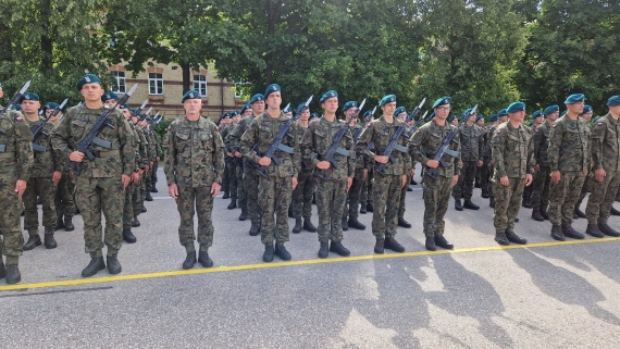 Przysięga wojskowa w Suwałkach, 6.07.2024, fot. Areta Topornicka