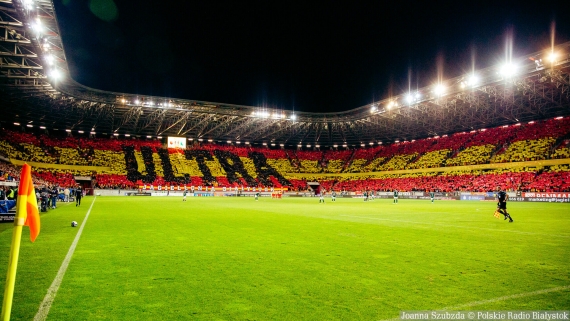 Jagiellonia Białystok - Legia Warszawa, 1.10.2023, fot. Joanna Szubzda