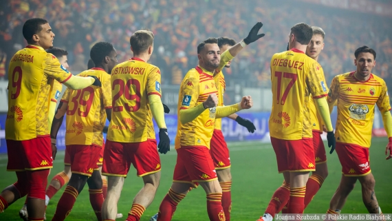 Jagiellonia Białystok - Śląsk Wrocław, 22.11.2024, fot. Joanna Szubzda