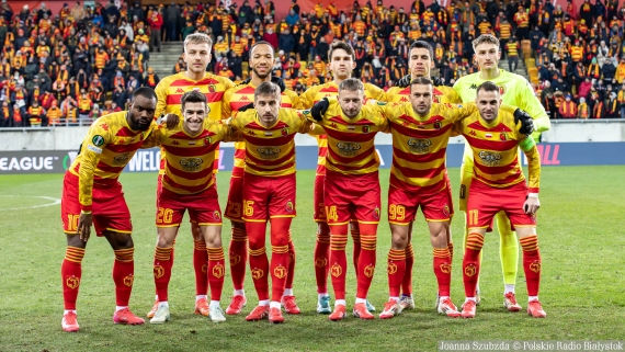 Jagiellonia Białystok - TSC Bačka Topola, 20.02.2025, fot. Joanna Szubzda