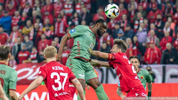 Widzew Łódź - Jagiellonia Białystok, 9.03.2025, fot. Joanna Szubzda