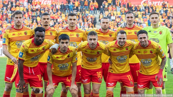 Jagiellonia Białystok - Korona Kielce, 27.10.2024, fot. Joanna Szubzda