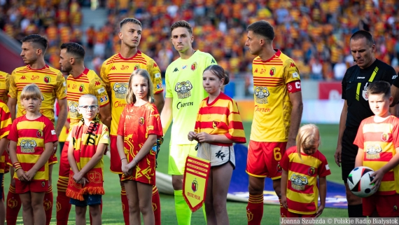 Jagiellonia Białystok - Puszcza Niepołomice, 19.07.2024, fot. Joanna Szubzda