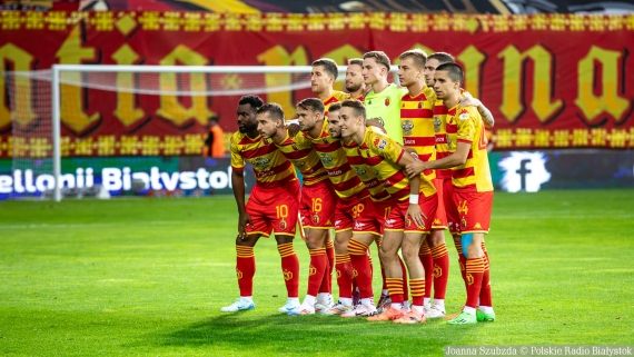 Jagiellonia Białystok - FK Paneveżys, 31.07.2024, fot. Joanna Szubzda