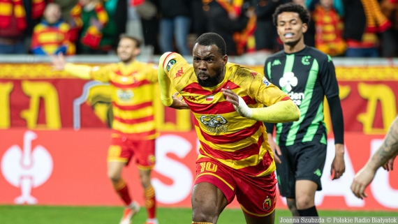 Jagiellonia Białystok - Cercle Brugge, 6.03.2025, fot. Joanna Szubzda