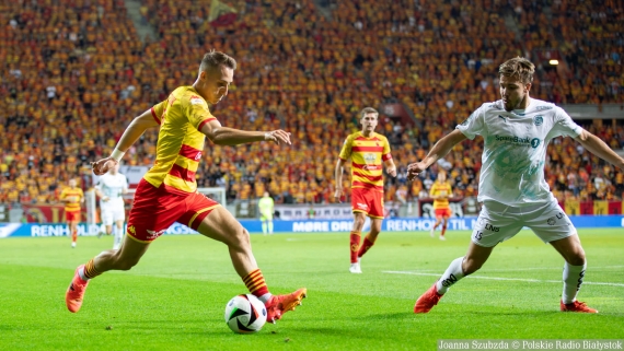 Jagiellonia - Białystok - Bodo/Glimt, 7.08.2024, fot. Joanna Szubzda