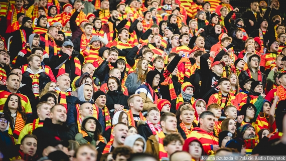 Jagiellonia Białystok - Lech Poznań, 17.02.2024, fot. Joanna Szubzda